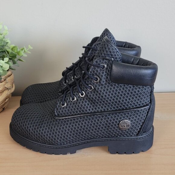 Timberland Vent Tech Hive Honeycomb Triple Black 6 Inch Classic Premium Boots 3 - Picture 2 of 14